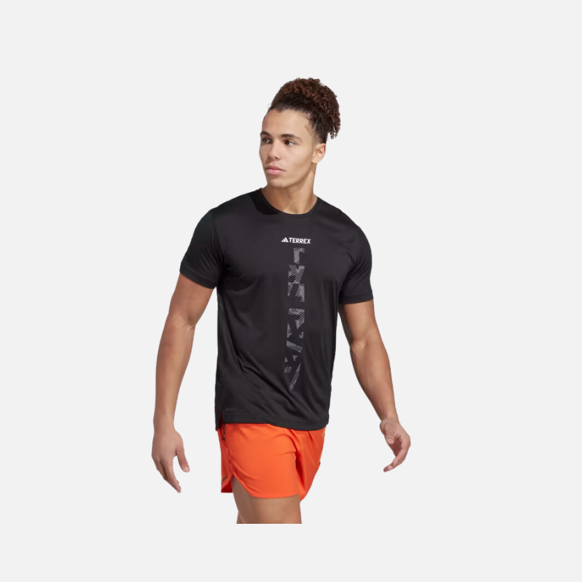 Adidas Terrex Agravic Trail Men's Running T-shirt -Black