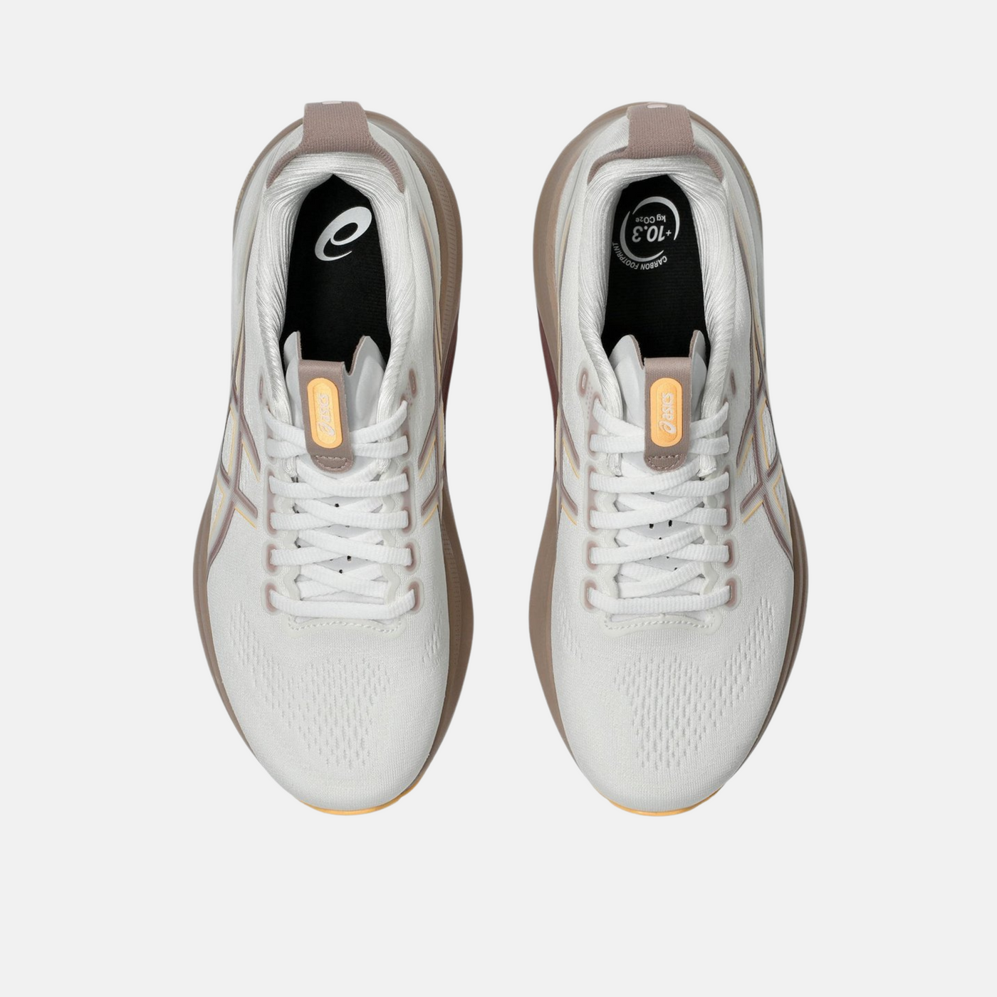 ASICS GEL-KAYANO™ 32  Women's Running Shoes - White/Orange Glow
