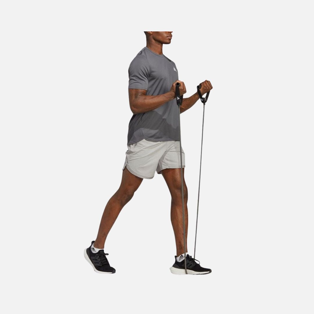 Adidas AEROREADY Designed for Movement Tee Grey Five / White Men