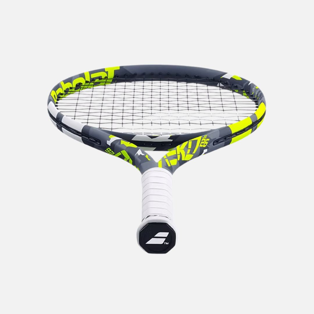 BABOLAT AREO JUNIOR 26 S NC GREEN/YELLOW/WHITE TENNIS RACQUET-STRUNG