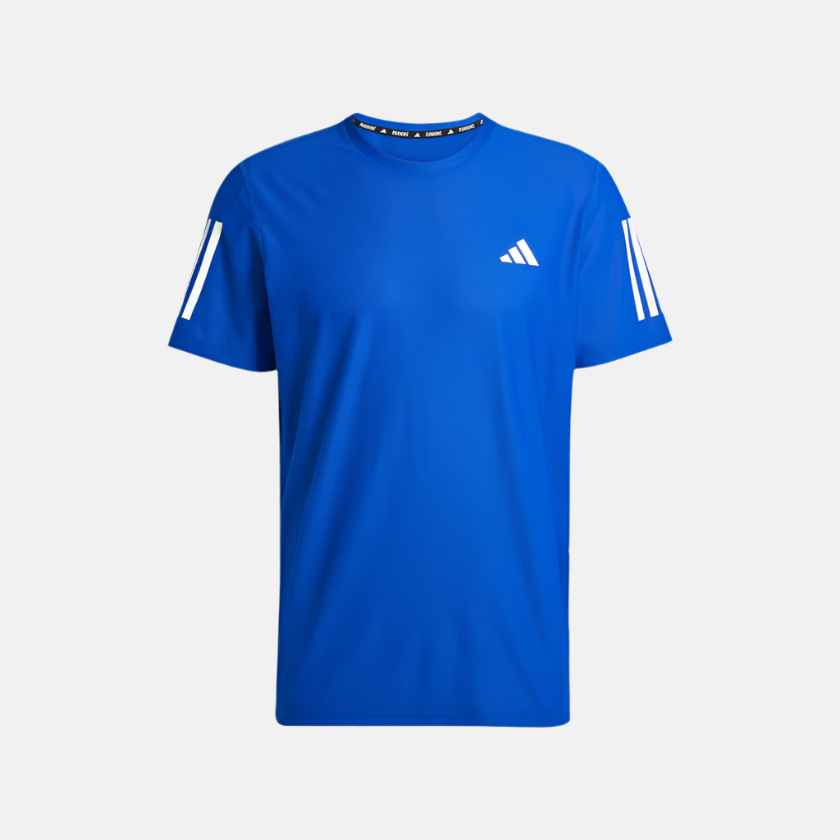 Adidas Own The Run Men's Running T-shirt -Royal Blue