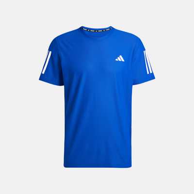 Adidas Own The Run Men's Running T-shirt -Royal Blue