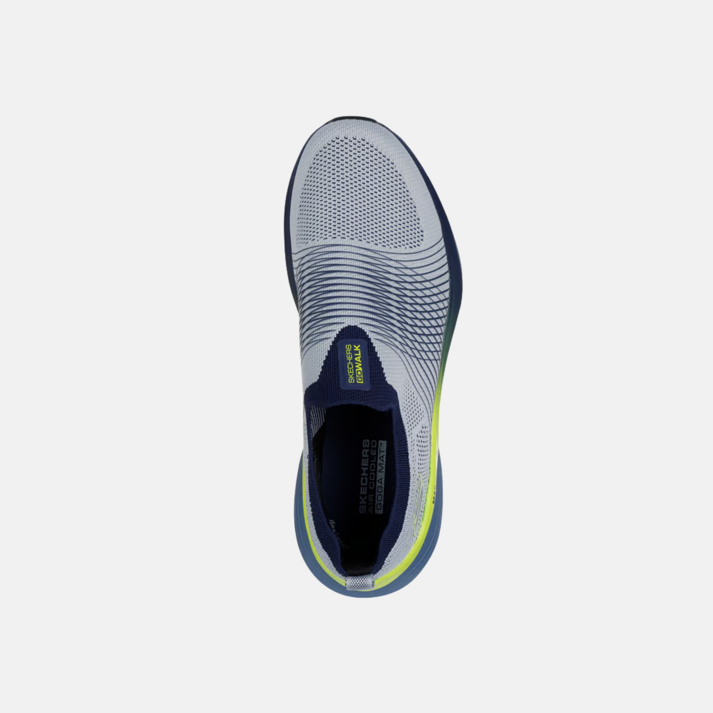 Skechers Men’s GO WALK Max Walker Constantine - GRAY / LIME