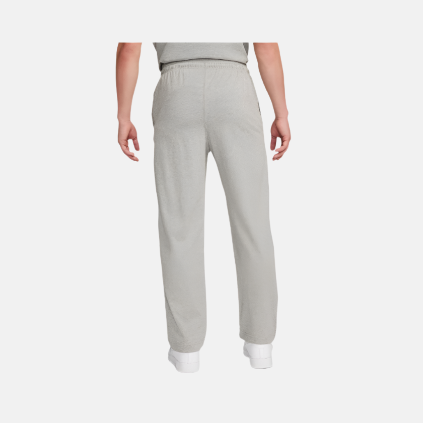 Nike Sportswear Club Knit Open-Hem Men's Pants -Dark Grey Heather/White