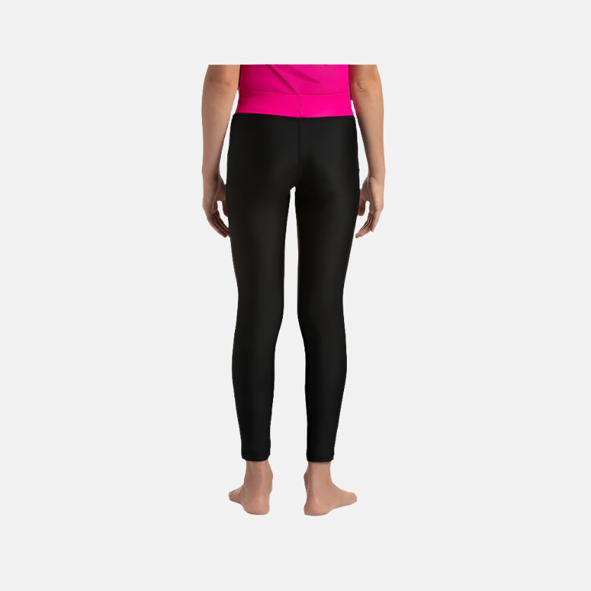 Speedo Endurance 10 Active Kids Girls Leggings -Black/Electric Pink