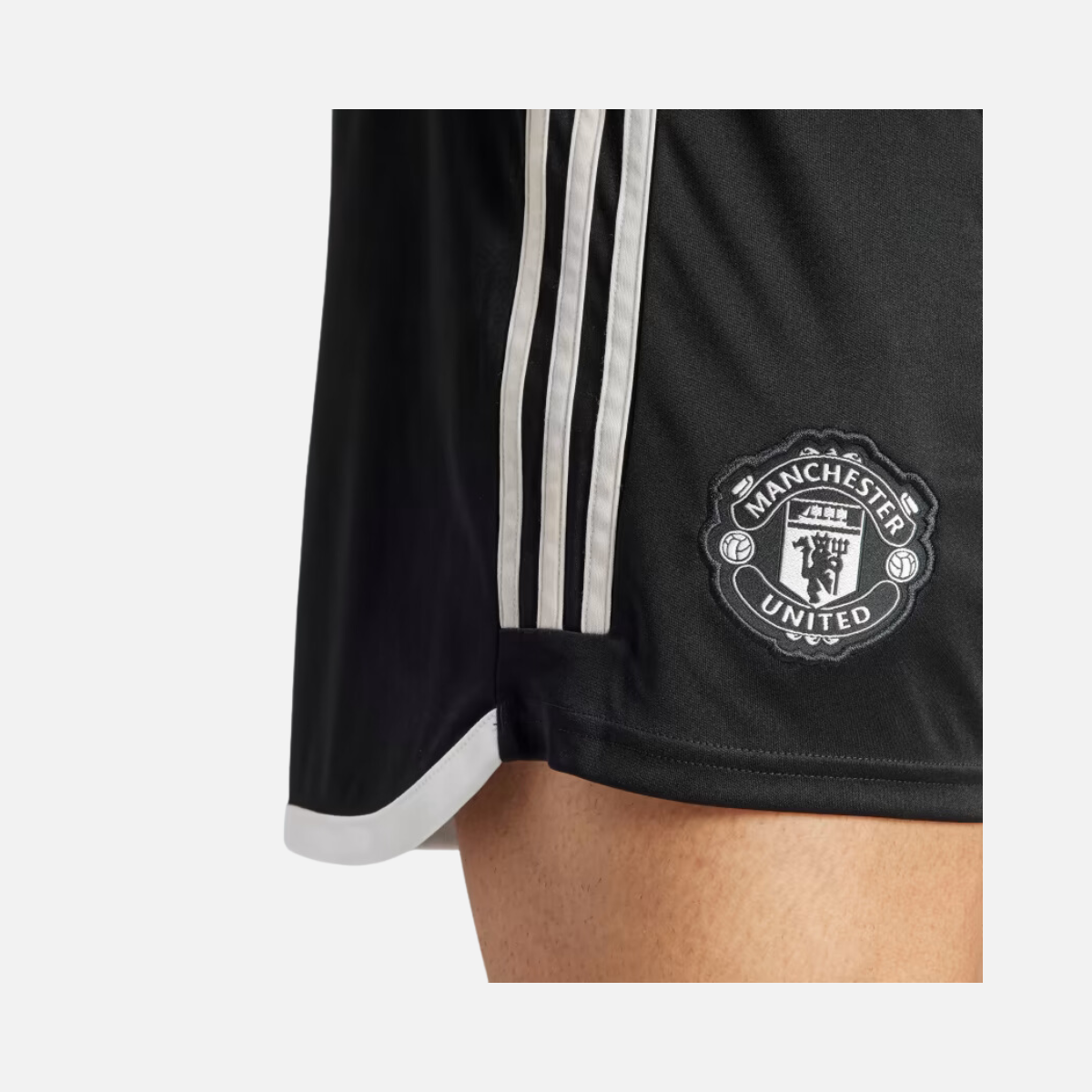 Adidas Manchester United Away Men's Football Shorts -Black