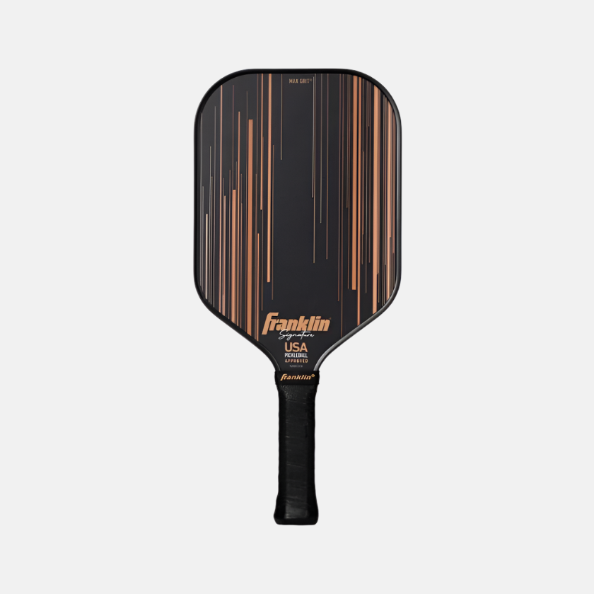 Franklin Signature Pickle Paddle 16MM -White/Black/Black/Gold