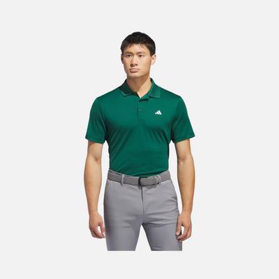 Adidas Adi Performance Polo Men's Golf Shirt -Collegiate Green