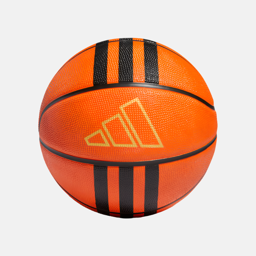 Adidas 3 Stripes Rubber x3 Basketball -Basketball Natural/Black/Gold Metallic