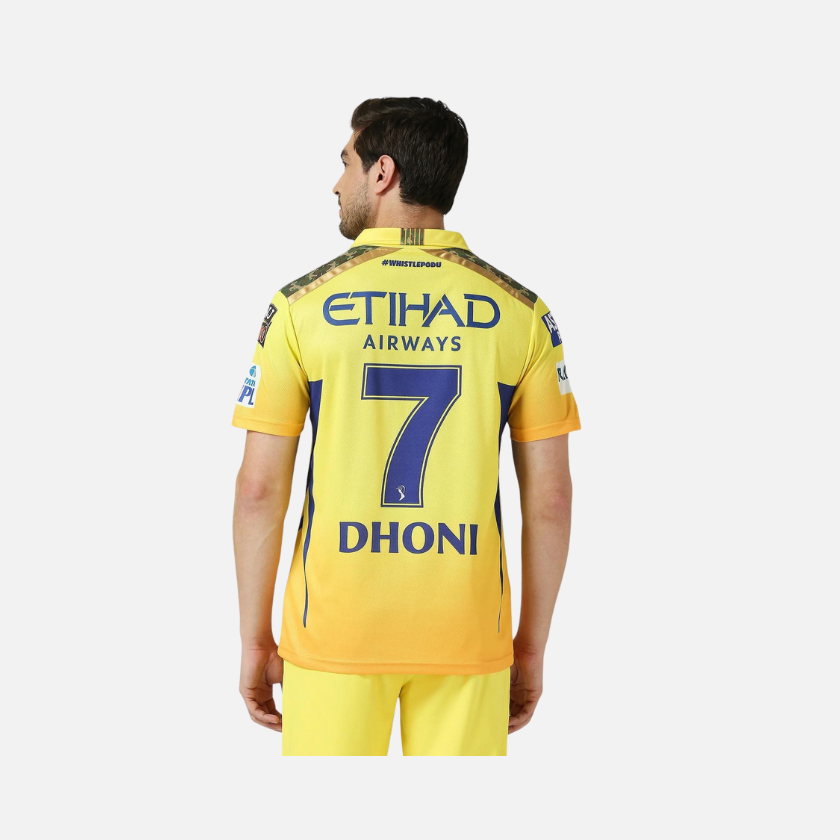 Ipl 2021 Csk Jersey Chennai Super Kings Fan Jersey 2024-Dhoni