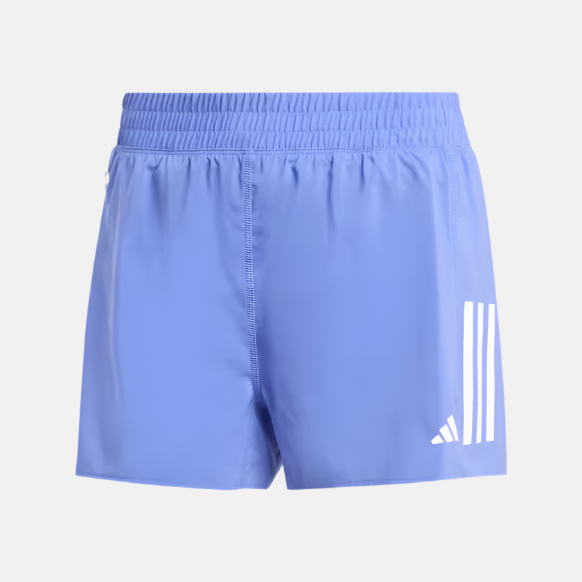 Adidas Own The Run Women's Running Shorts -Semi Cobalt Blue