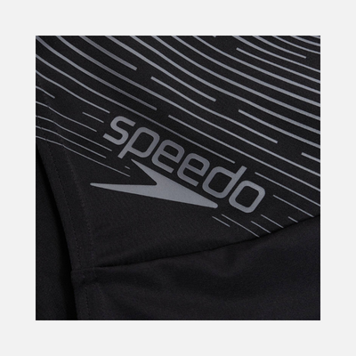 Speedo Medley Logo Men's Jammer -Black/Charcoal
