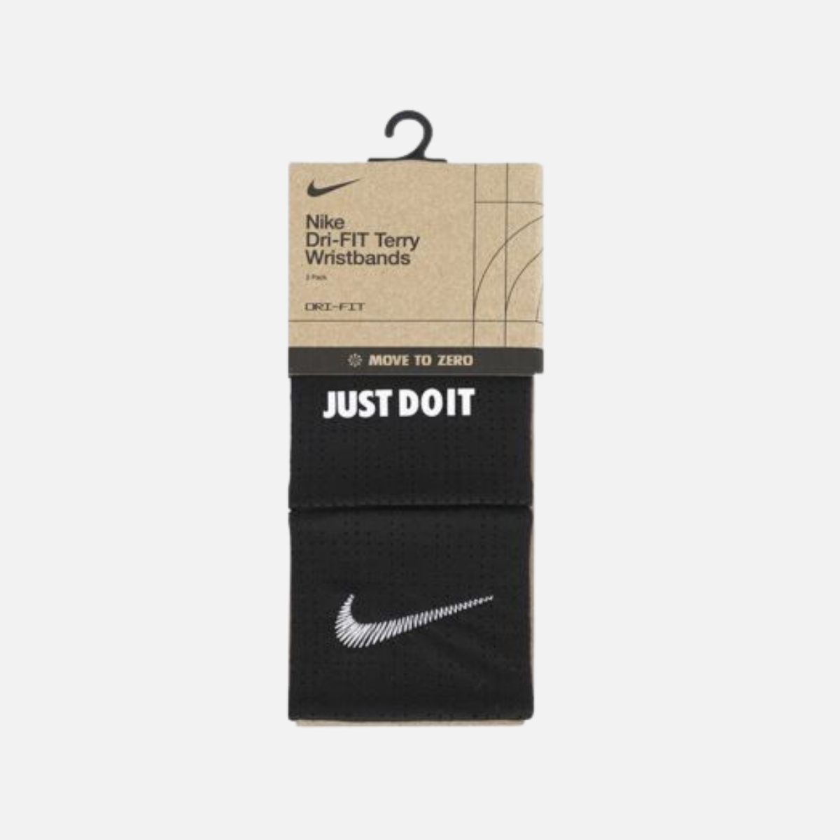 Nike Dri-Fit Terry Wristbands-Black