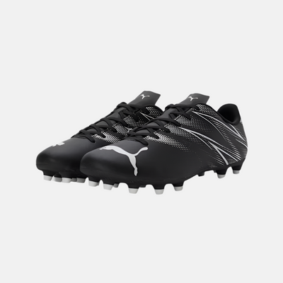 Puma Attacanto FG/AG Men's Football Shoes -Black/Silver Mist