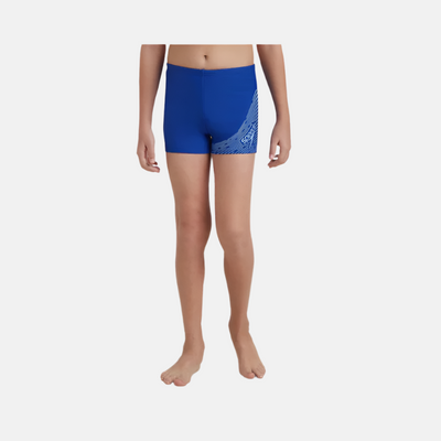 Speedo Endurance 10 Medley Logo Boy's Aquashort -True Cobalt/Curious Blu