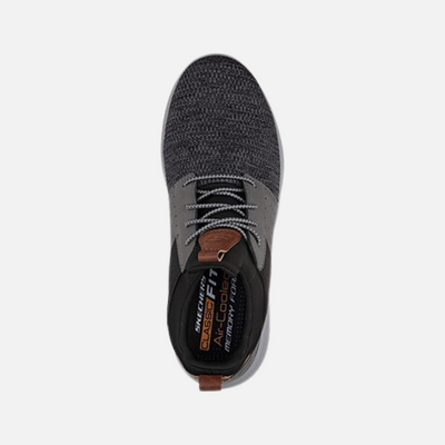 Skechers Delson Camben Men's Walking Shoes -Black/Grey