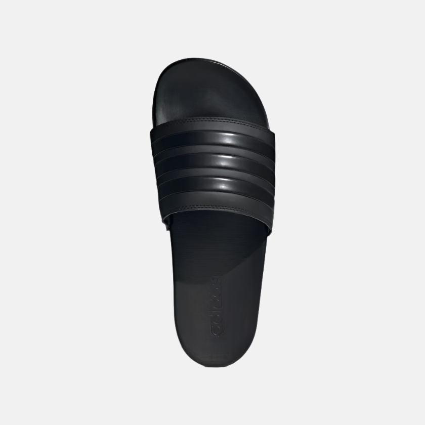 Adidas Adilette Comfort Unisex Slides -Core Black/Core Black