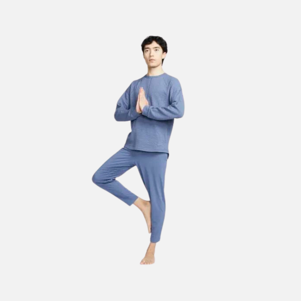 Nike Dry-Fit Flex Men's Yoga Pant -Diffuse Blue/Iron Gray