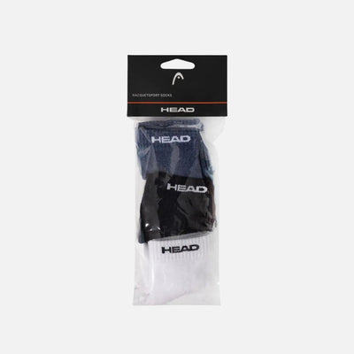 Head Tennis Ankle Socks Hsk-76 (Trio Pack) – Sweat-Wicking and Perfect Fit