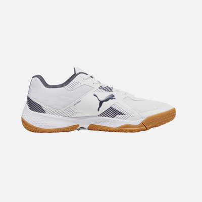 Puma Solarflash II Men's Indoor Shoes -White/Shadow Grey
