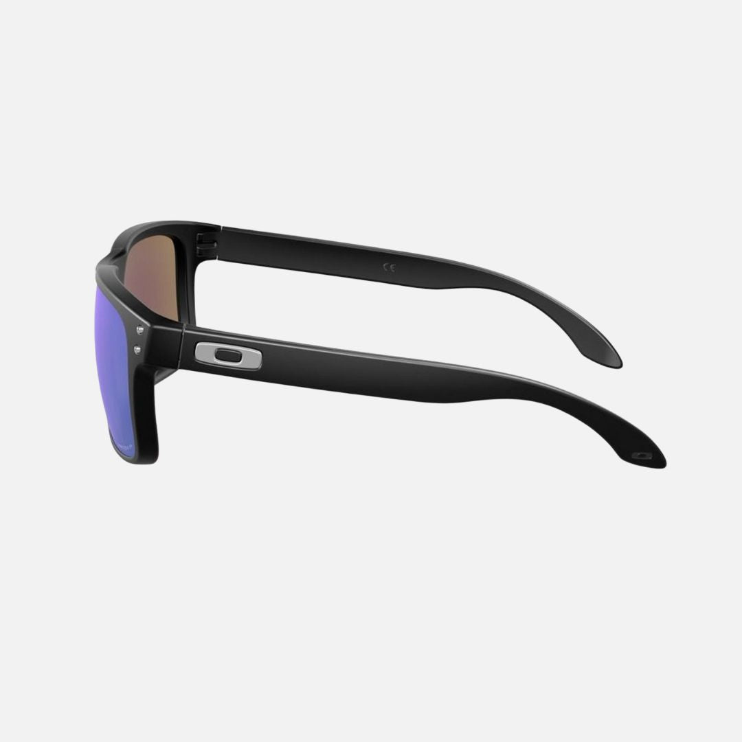 Oakley Holbrook Sunglasses Matte Black/Prizm Sapphire Polarised Lenses