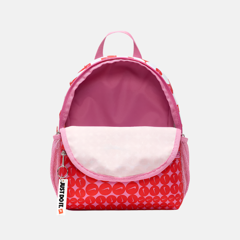 Nike Brasilia JDI Older Kids Mini Backpack (11L) -Magic Flamingo/Picante Red/White