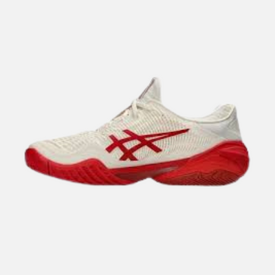 COURT FF 3 NOVAK tennis shoes - Cream/red