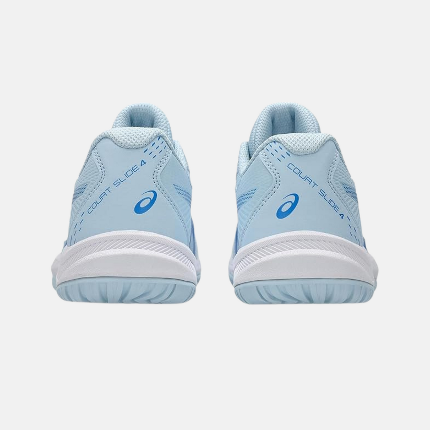 ASICS Court Slide 4 Women’s Tennis Shoes – Light Blue/Blue Coast