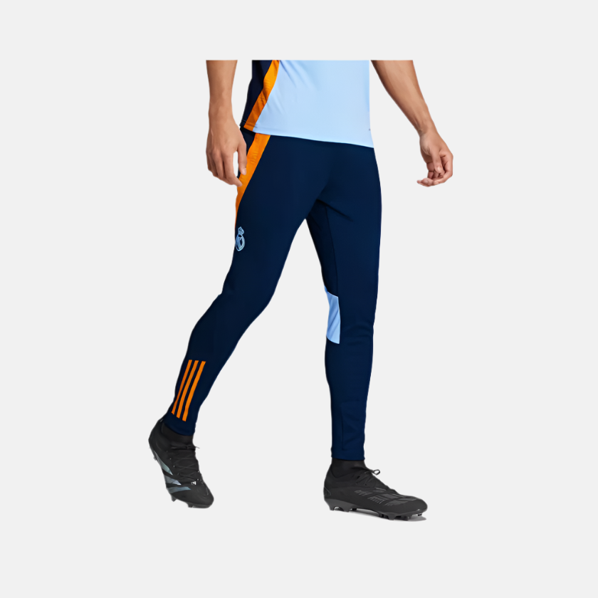 Adidas Real Madrid Tiro 24 Competition Men's Football Pants - Team Navy Blue 2/Crew Orange/Glow Blue