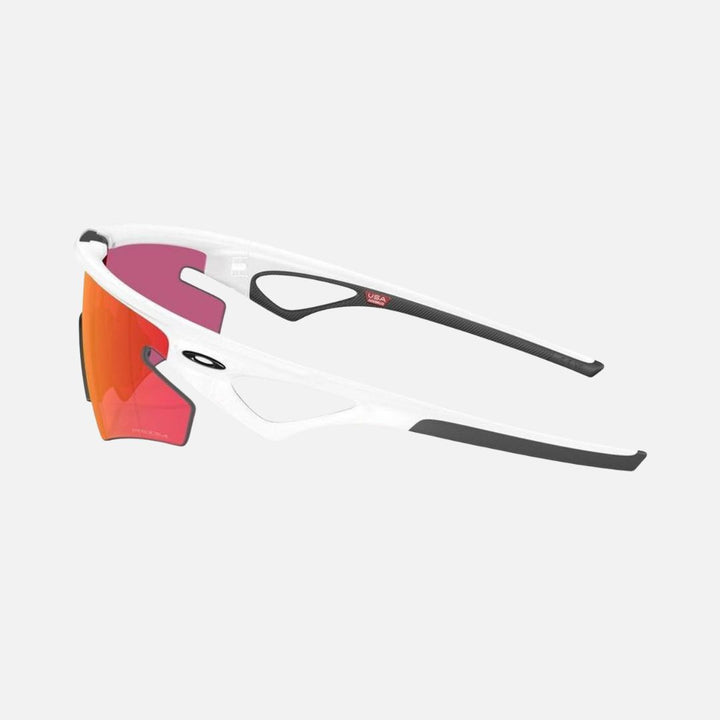 Oakley Sphaera Slash Sunglasses Matte White/Prizm Field Lenses