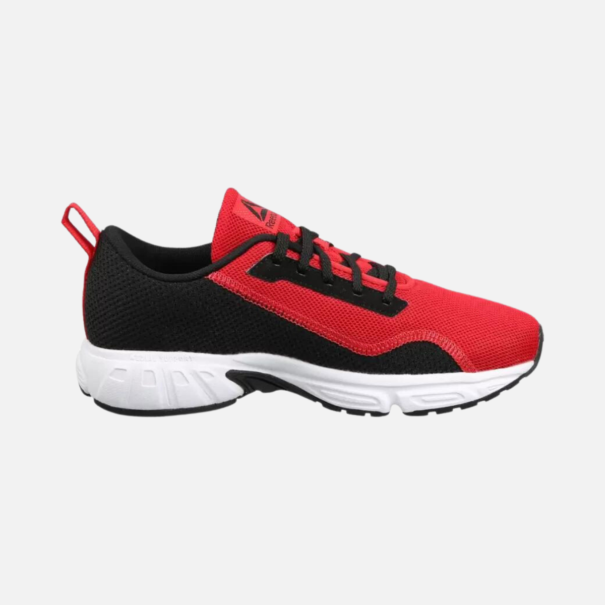 Reebok Bronn Runner Kids Boys Running Shoes -Red/Black