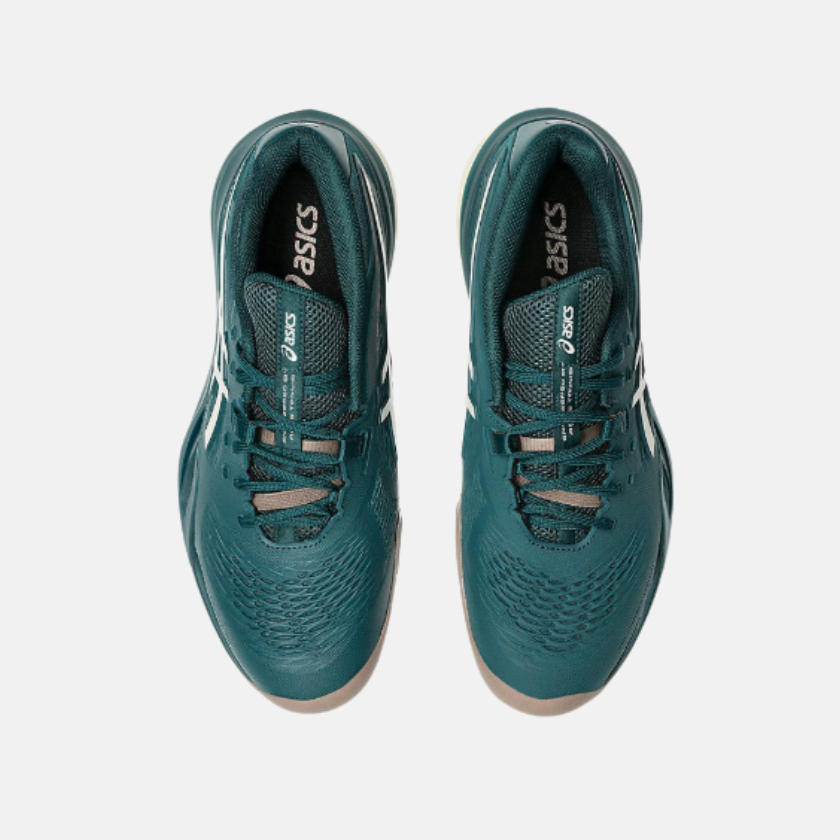 ASICS GEL-RESOLUTION™ X Men’s Tennis Shoes – Saxon Green/Birch