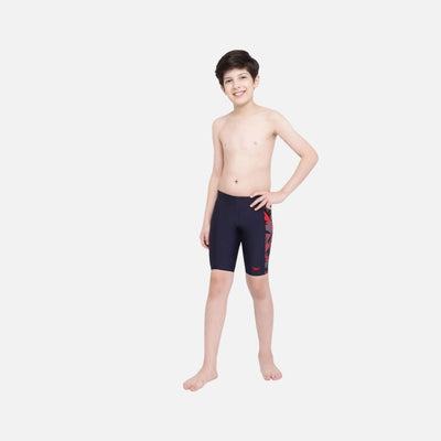 Speedo Boy's Endurance 10 Hyperboom Panel Print Jammer
