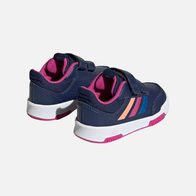 Adidas Tensaur Hook And Loop Kids Unisex Shoes Boys and Girls (0 -3 year) -Dark Blue/Lucid Fuchsia/Blue Fusion