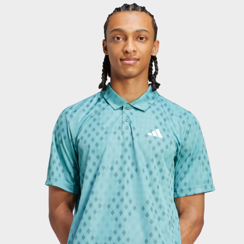 ADIDAS Club Tennis Climacool Graphic Polo Shirt MENS