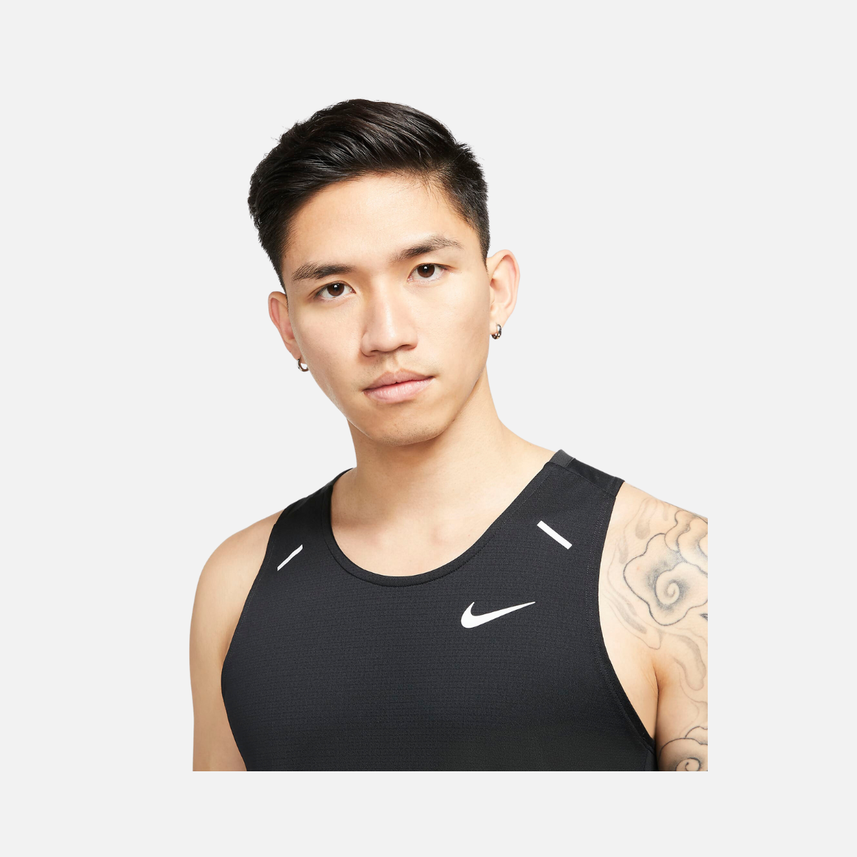 Nike Dri-FIT Rise 365 Men's Running Tank -Black