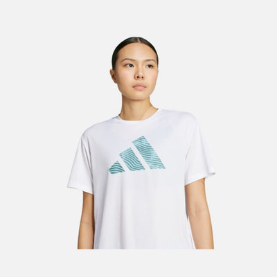 Adidas Adi365 Running Essentials Brand Love Tee White Women
