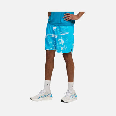 Puma Solid Men Blue Sports Shorts