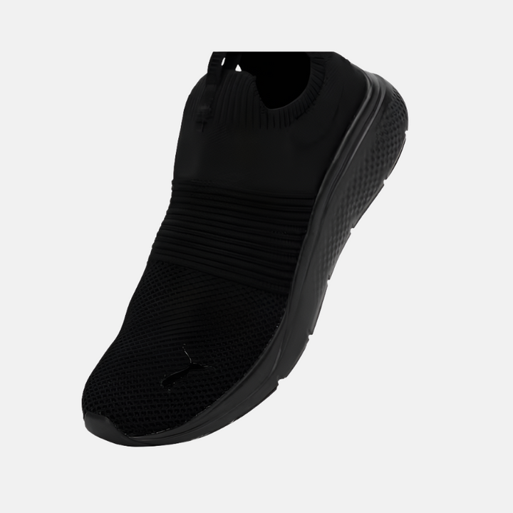 Puma Softride Pro Echo Men s Slip On Shoes Black White Gambol
