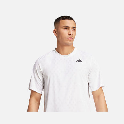 Adidas Club Tennis Climacool Graphic Tee White / Dash Grey