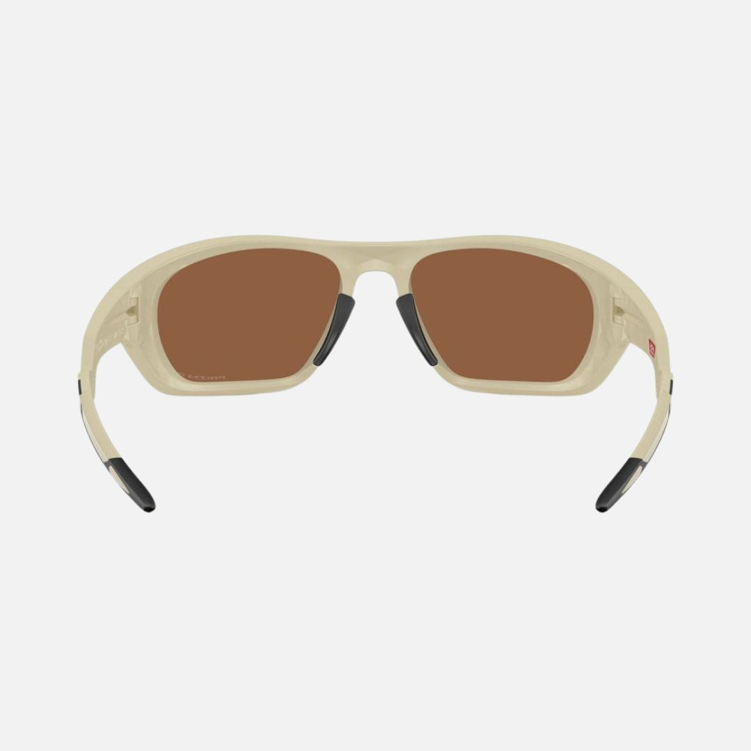 Oakley Lateralis Sunglasses Matte Sand/Prizm Tungsten Iridium Polarised Lenses