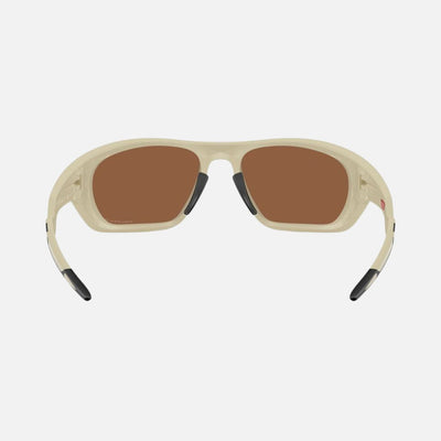 Oakley Lateralis Sunglasses Matte Sand/Prizm Tungsten Iridium Polarised Lenses