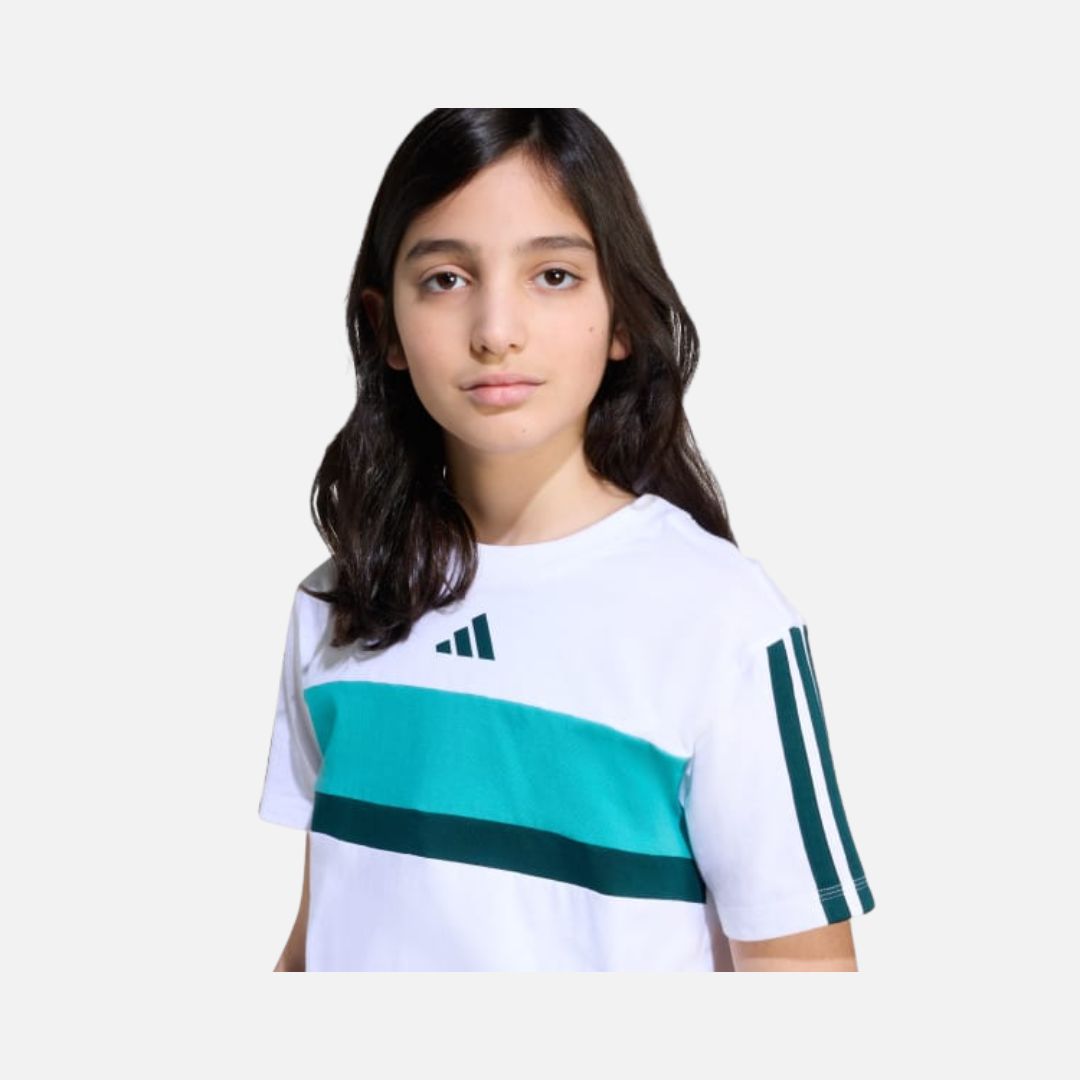 Adidas Kids Seasonal Essentials Tiberio 3-Stripes Tee Kids