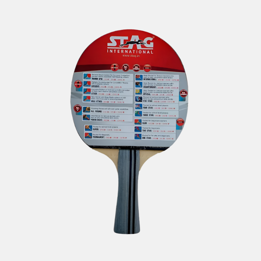 Stag International Table Tennis Racket