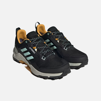 Adidas Terrex Ax4 Gore-Tex Men's Hiking Shoes -Core Black/Semi Flash Aqua/Preloved Yellow