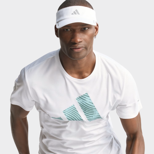ADIDAS Adi365 Running Essentials Brand Love Tee MENS - WHITE