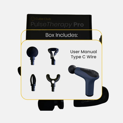 Cube Club Pulse Therapy Massage Gun - PulseTherapy Pro