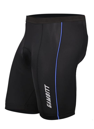 Gambitt Cruiser Men's Cycling Shorts -Black/Blue