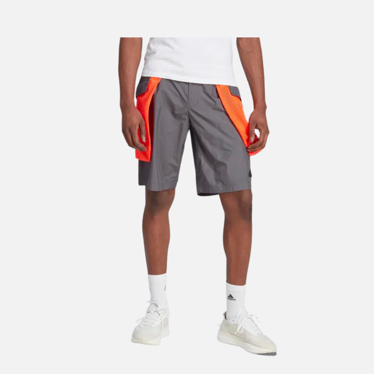 Adidas City Escape Premium Men Sportswear Shorts -Grey five