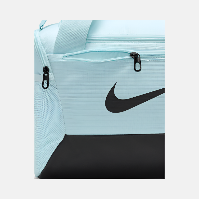 Nike Brasilia 9.5 Training Duffel Bag (25L) -Glacier Blue/Black/Black